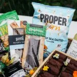 dairy free food items in hamper