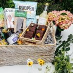 gluten free food items in hamper